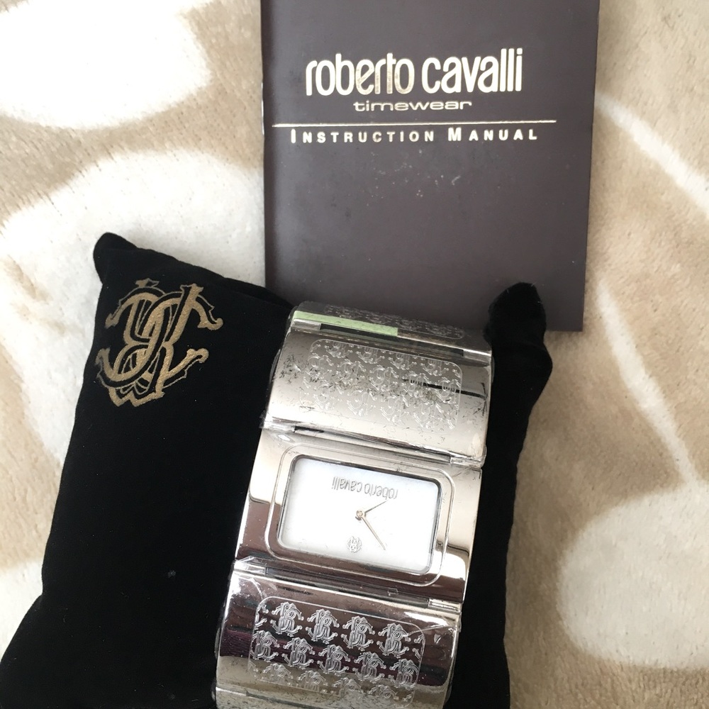 Roberto Cavalli watch stainless steel.